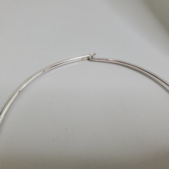 Statement Necklace Wire Collar Pendant‎ Big Black S - Picture 6 of 11